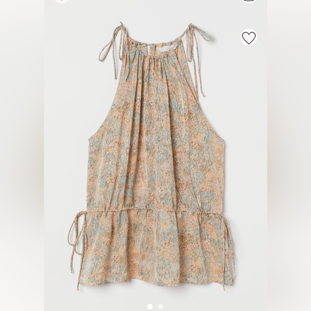 H&M drawstring top XXL